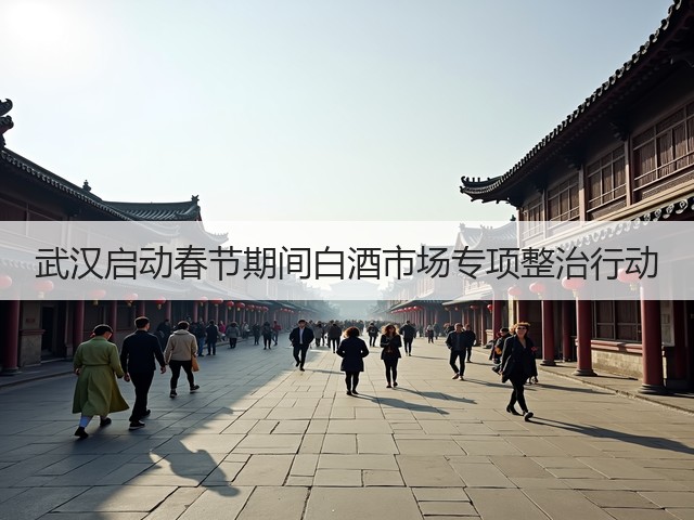 武汉启动春节期间白酒市场专项整治行动(图1)