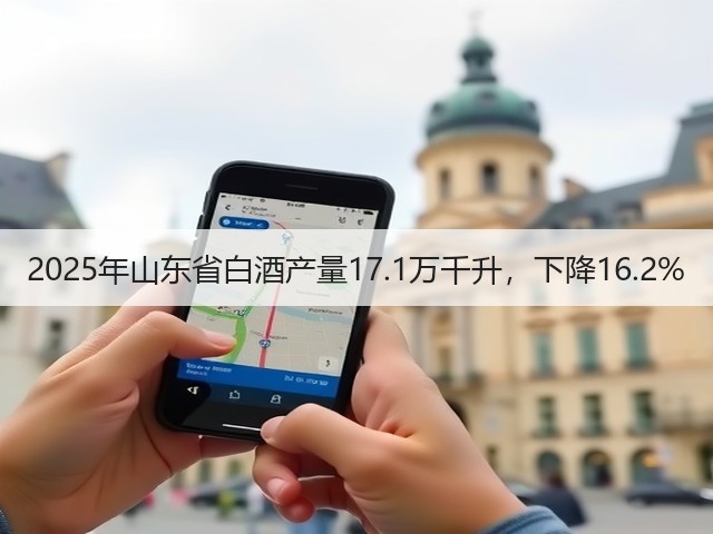 2025年山东省白酒产量17.1万千升，下降16.2%(图4)