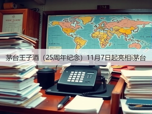 茅台王子酒（25周年纪念）11月7日起亮相i茅台(图4)