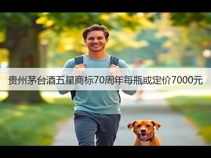 贵州茅台酒五星商标70周年每瓶或定价70