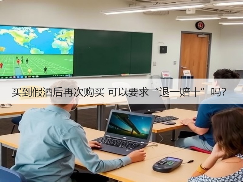买到假酒后再次购买 可以要求“退一赔十”