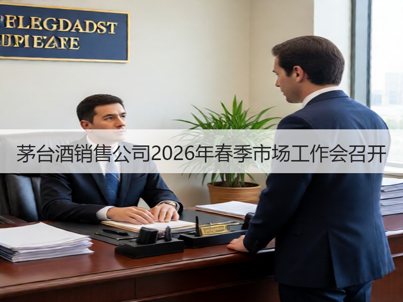 茅台酒销售公司2026年春季市场工作会召