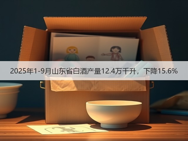 2025年1-9月山东省白酒产量12.4万千升，下降15.6%(图5)