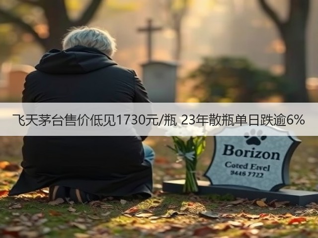 飞天茅台售价低见1730元/瓶 23年散瓶单日跌逾6%(图2)