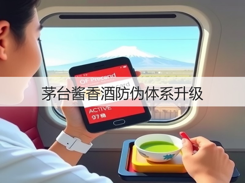 茅台酱香酒防伪体系升级
