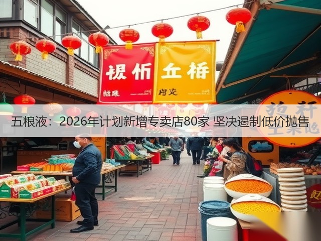 五粮液：2026年计划新增专卖店80家 坚决遏制低价抛售(图4)