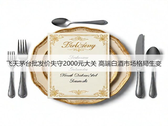 飞天茅台批发价失守2000元大关 高端白酒市场格局生变(图3)