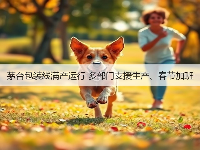 茅台包装线满产运行 多部门支援生产、春节加班(图2)
