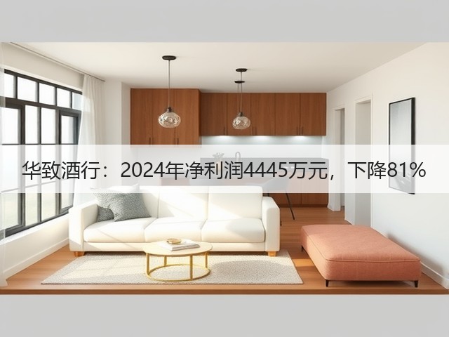 华致酒行：2024年净利润4445万元，下降81%(图2)
