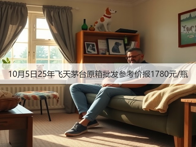 10月5日25年飞天茅台原箱批发参考价报1780元/瓶(图5)