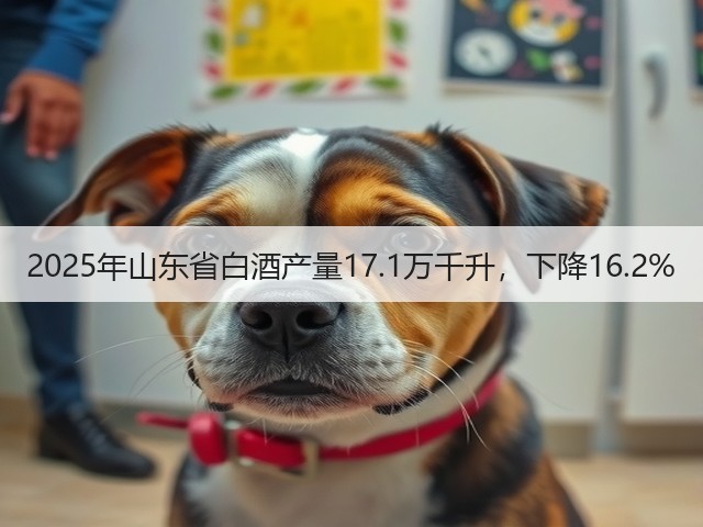 2025年山东省白酒产量17.1万千升，下降16.2%(图2)