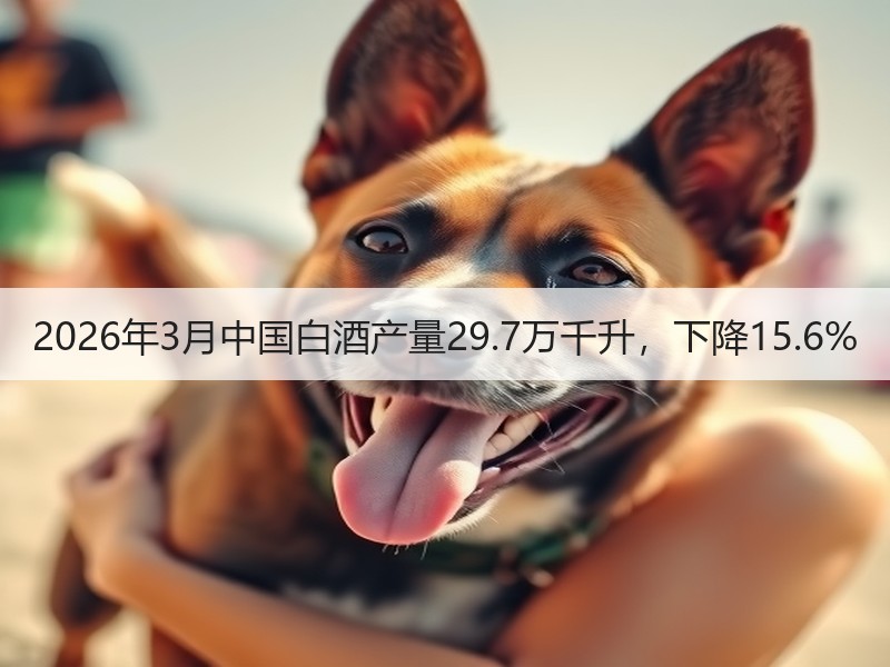 2026年3月中国白酒产量29.7万千升