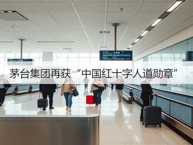 茅台集团再获“中国红十字人道勋章”(图1)