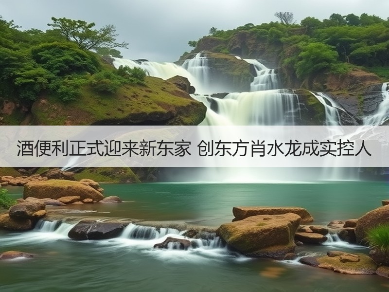 酒便利正式迎来新东家 创东方肖水龙成实控