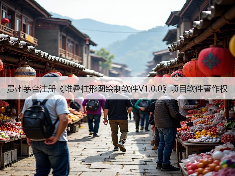 贵州茅台注册《堆叠柱形图绘制软件V1.0