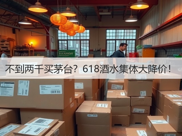 不到两千买茅台？618酒水集体大降价！(图2)