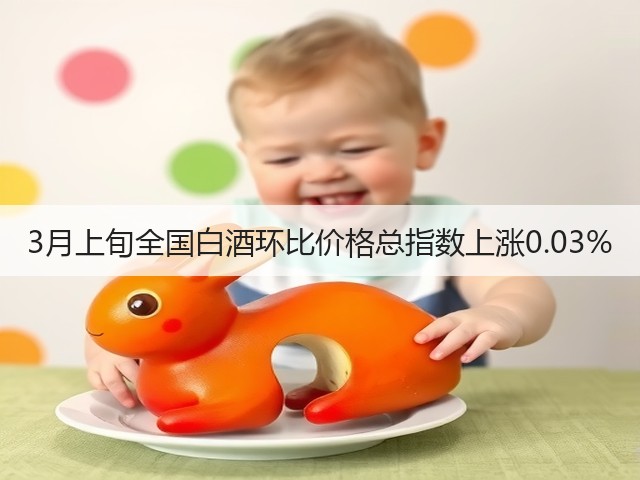 3月上旬全国白酒环比价格总指数上涨0.03%(图2) 3月上旬全国白酒环比价格总指数上涨0.03%(图2)