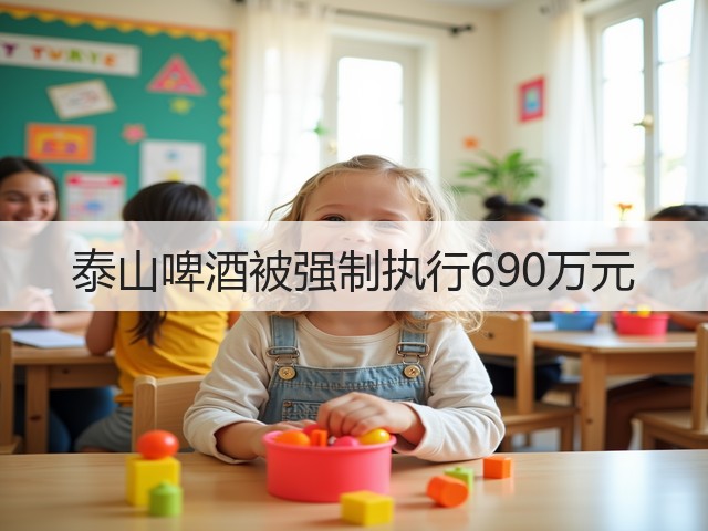 泰山啤酒被强制执行690万元(图5)