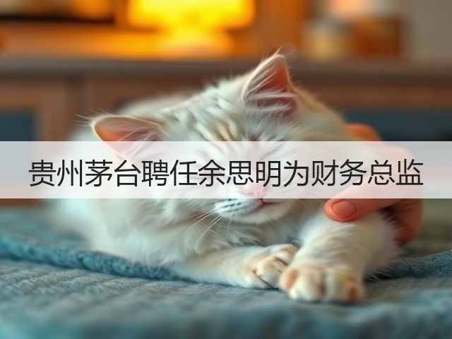 贵州茅台聘任余思明为财务总监(图2) 贵州茅台聘任余思明为财务总监(图2)