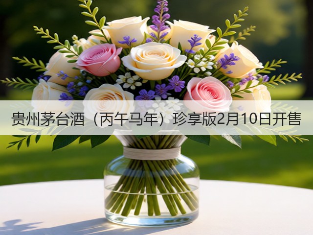 贵州茅台酒（丙午马年）珍享版2月10日开售(图2)