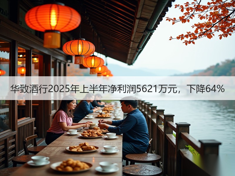 华致酒行2025年上半年净利润5621万