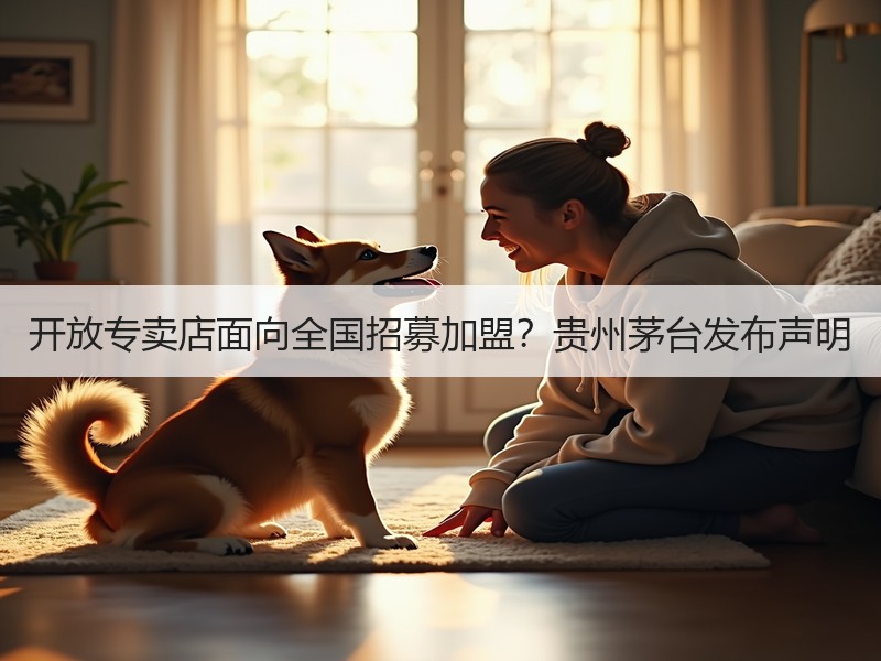 开放专卖店面向全国招募加盟？贵州茅台发布