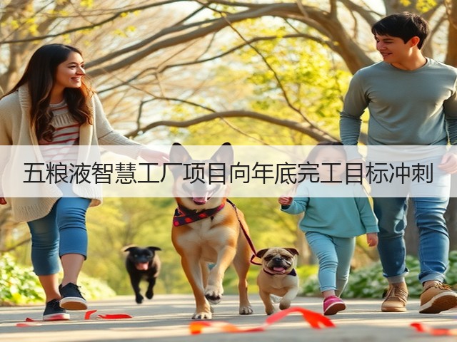 五粮液智慧工厂项目向年底完工目标冲刺(图1)