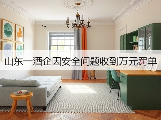 山东一酒企因安全问题收到万元罚单(图4)