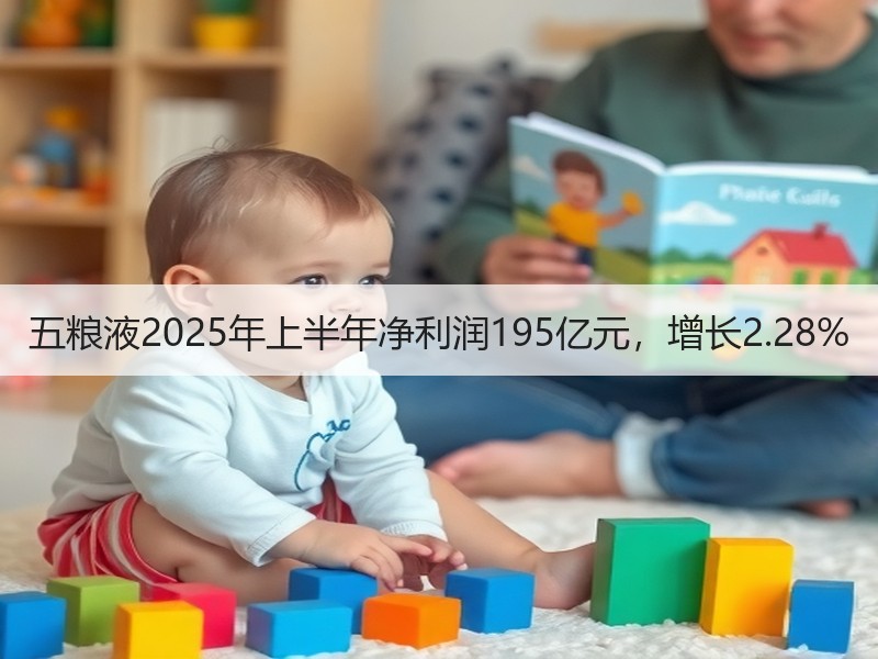 五粮液2025年上半年净利润195亿元，