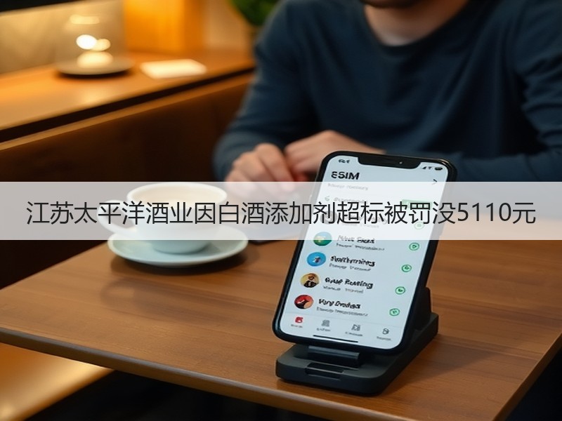 江苏太平洋酒业因白酒添加剂超标被罚没51