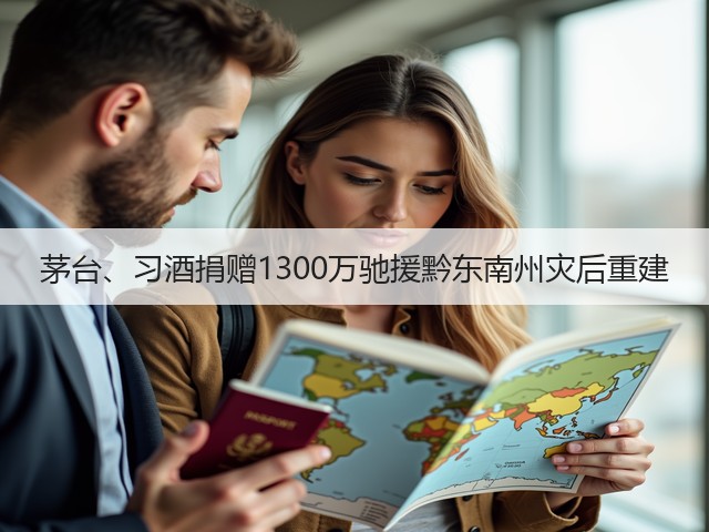 茅台、习酒捐赠1300万驰援黔东南州灾后重建(图2)