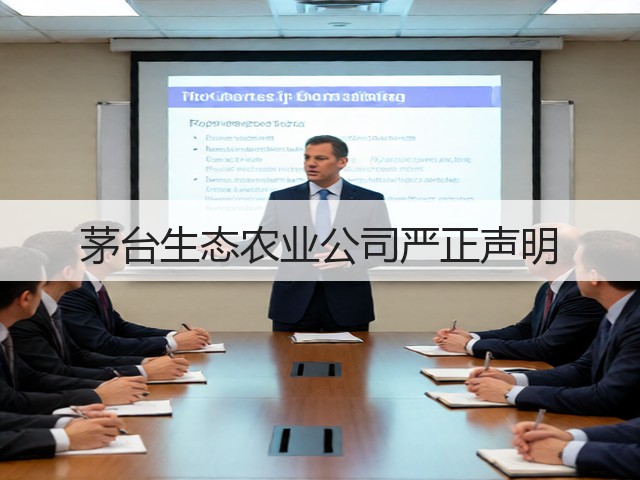 茅台生态农业公司严正声明(图1)