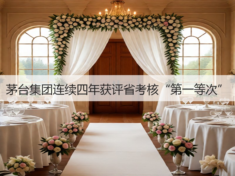 茅台集团连续四年获评省考核“第一等次”