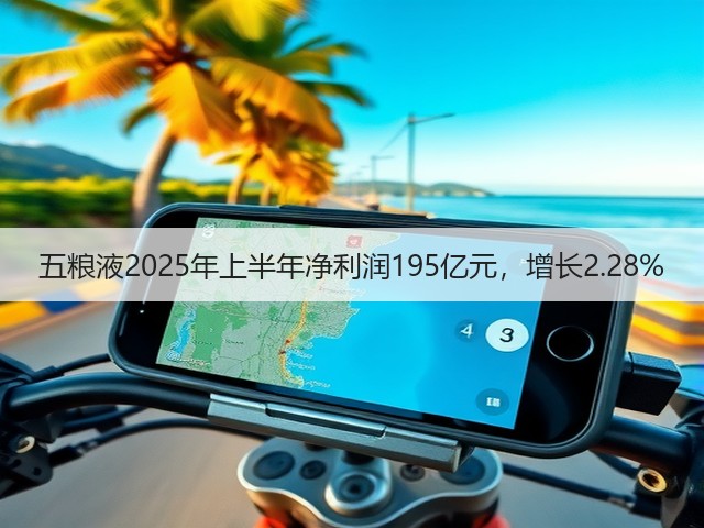 五粮液2025年上半年净利润195亿元，增长2.28%(图2)