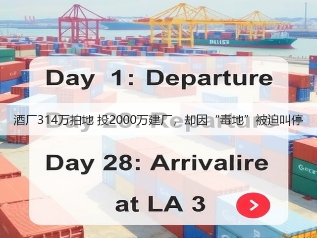 酒厂314万拍地 投2000万建厂，却因“毒地”被迫叫停(图2)