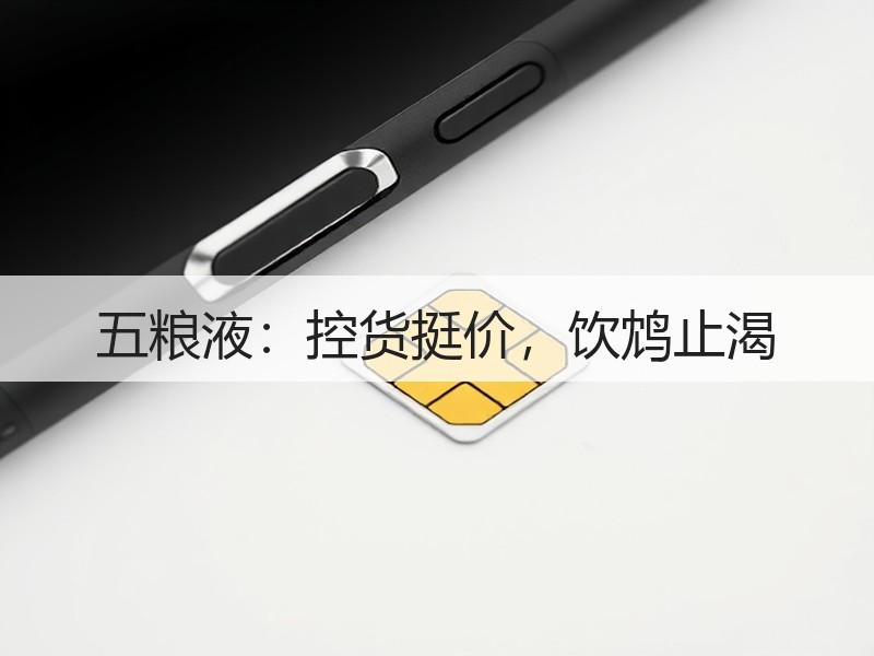 五粮液：控货挺价，饮鸩止渴