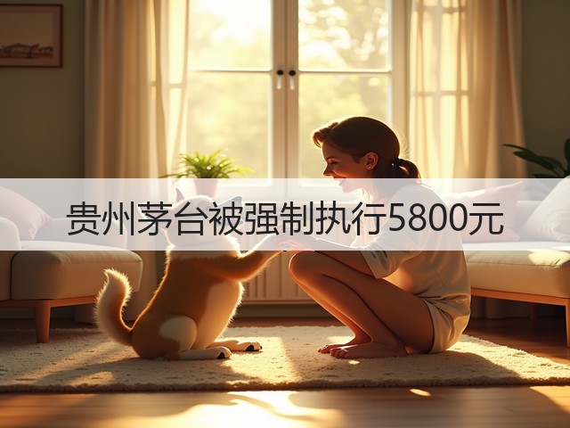 贵州茅台被强制执行5800元(图4)