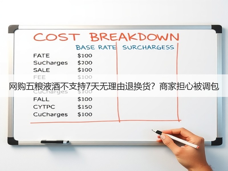 网购五粮液酒不支持7天无理由退换货？商家