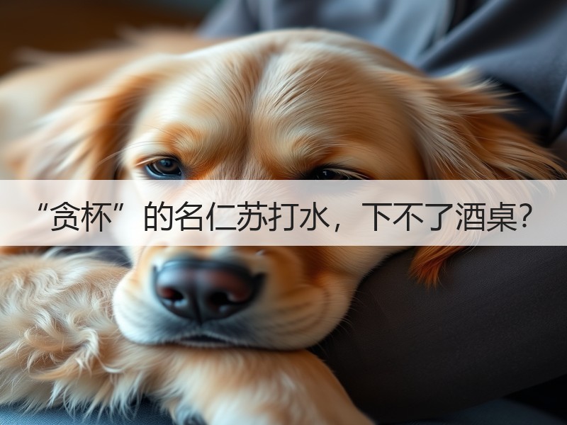 “贪杯”的名仁苏打水，下不了酒桌？