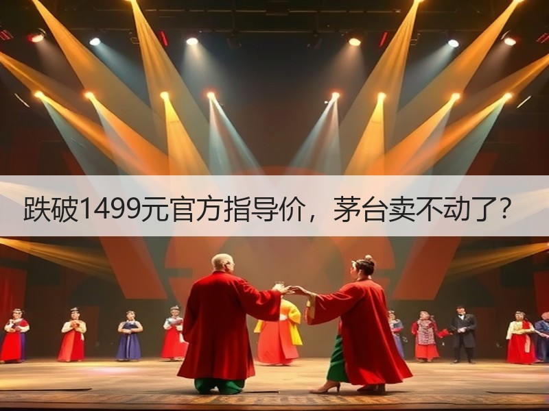 跌破1499元官方指导价，茅台卖不动了？