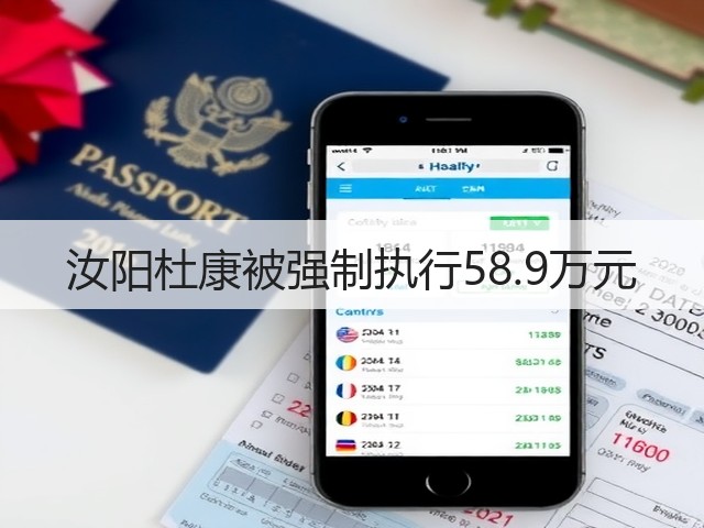 汝阳杜康被强制执行58.9万元(图1)