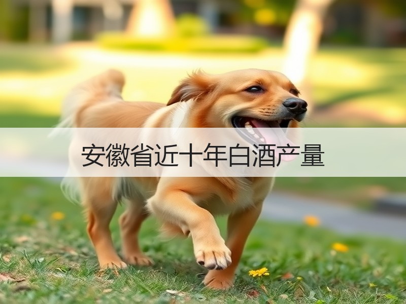 安徽省近十年白酒产量