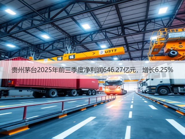 贵州茅台2025年前三季度净利润646.27亿元，增长6.25%(图5)