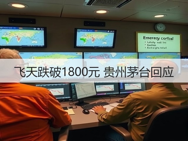 飞天跌破1800元 贵州茅台回应(图2)