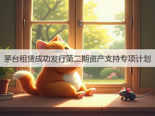 茅台租赁成功发行第二期资产支持专项计划(图5)