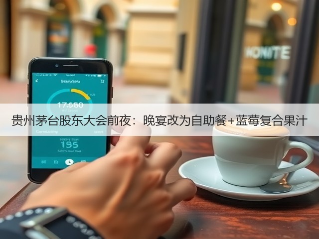 贵州茅台股东大会前夜：晚宴改为自助餐+蓝莓复合果汁(图2)