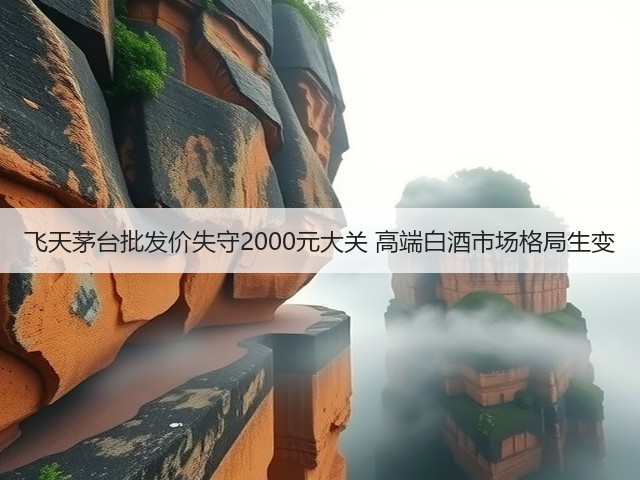 飞天茅台批发价失守2000元大关 高端白酒市场格局生变(图2)