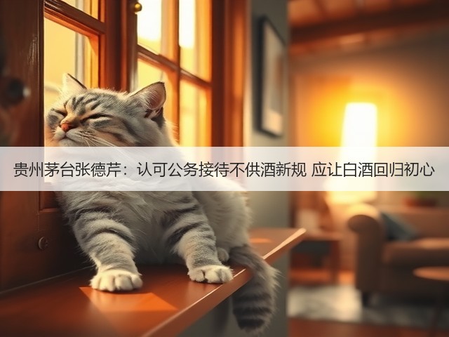 贵州茅台张德芹：认可公务接待不供酒新规 应让白酒回归初心(图5)
