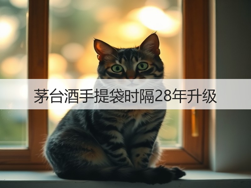 茅台酒手提袋时隔28年升级