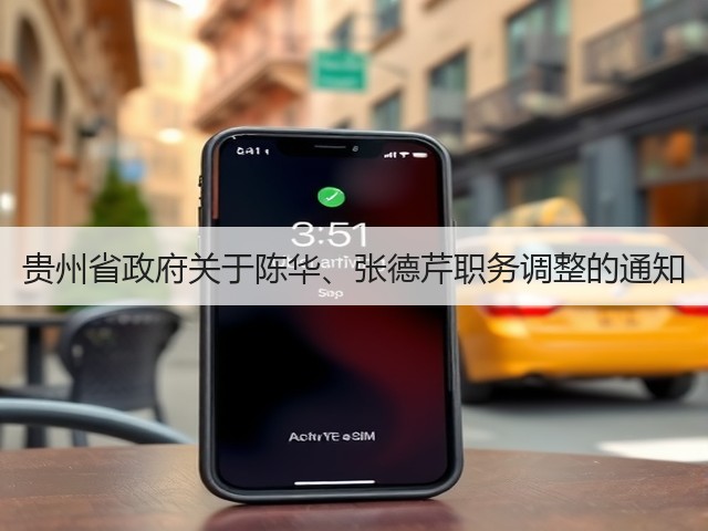 贵州省政府关于陈华、张德芹职务调整的通知(图1)